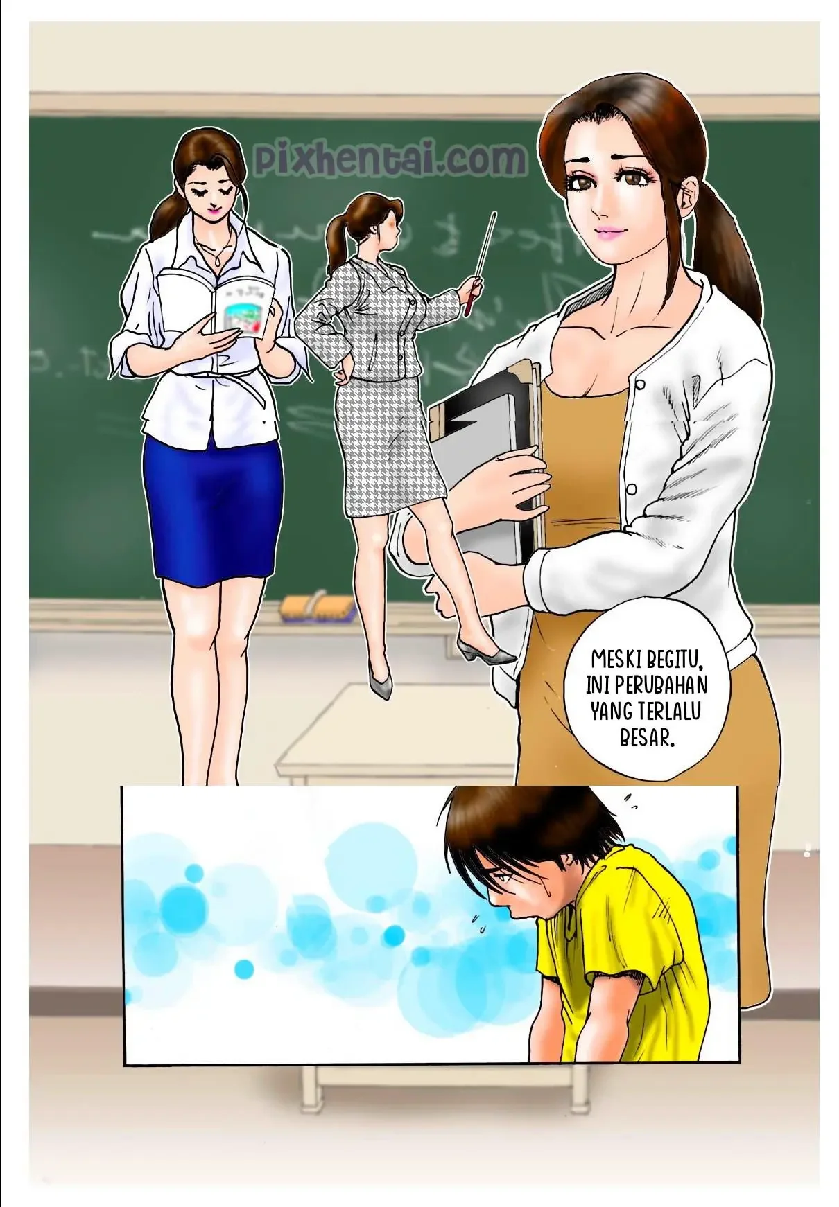 Summer School Dream : Bu Guru Semok Berbikini - Halaman 11