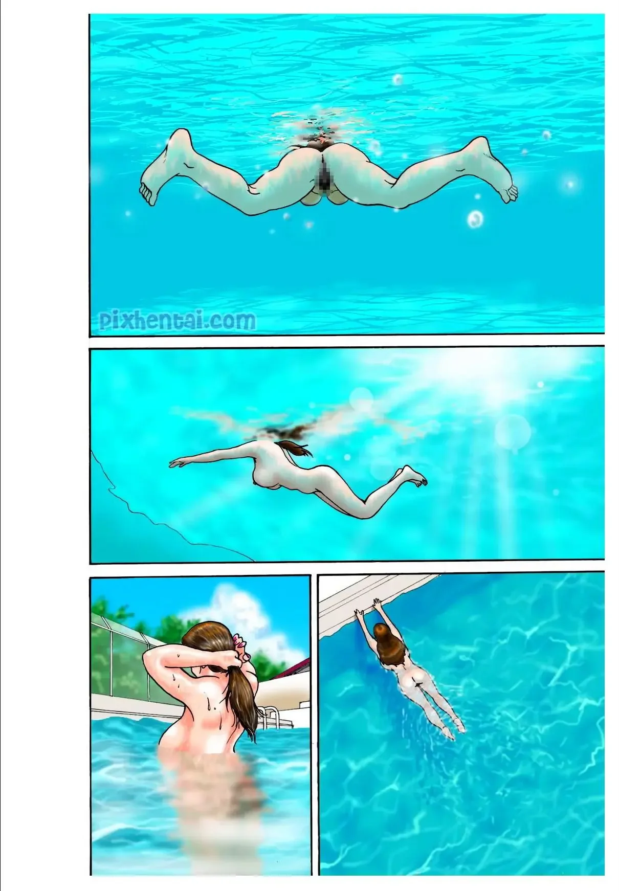 Summer School Dream : Bu Guru Semok Berbikini - Halaman 17