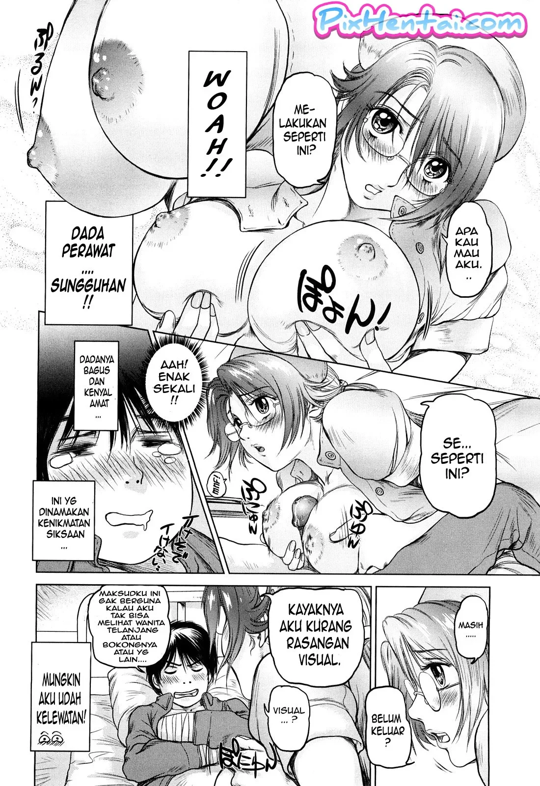 Suster Semok yang Polos (Ama-i Nyuuin Seikatsu Ch.1) - Halaman 11