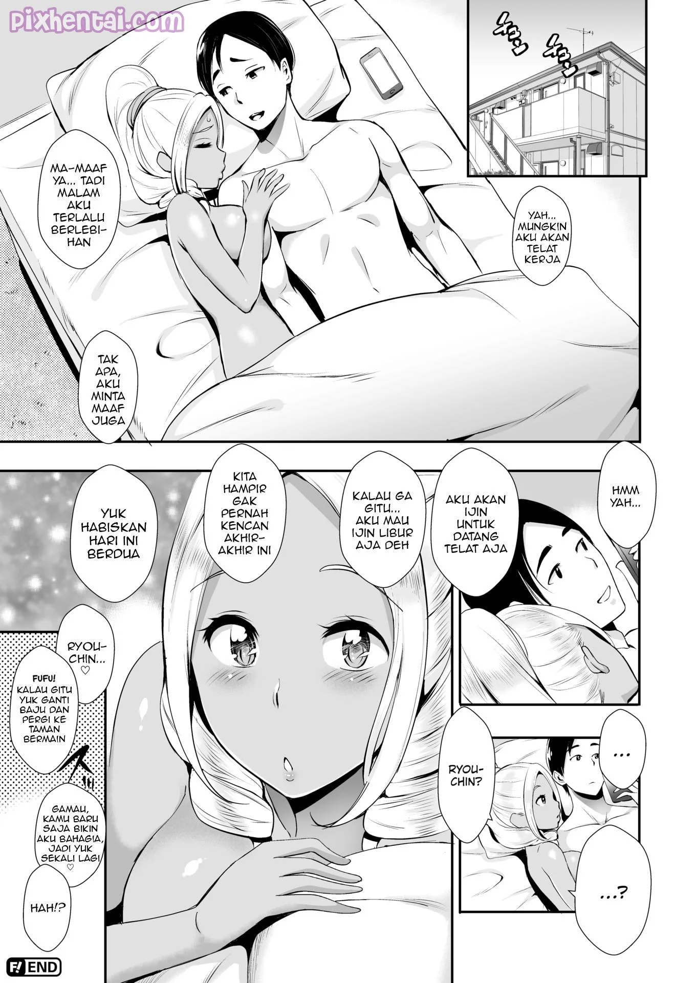 Sweet Sweat After : Bau Keringat Pacar bikin Terangsang - Halaman 18