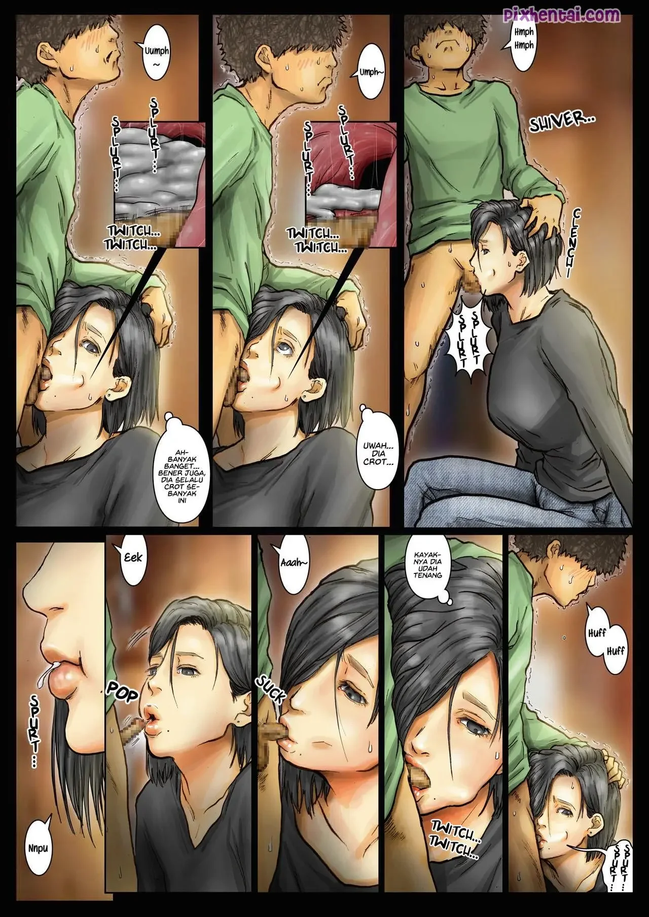 Tante Bohay Terpaksa Ngeseks dengan Keponakan yang Sangean - Halaman 12