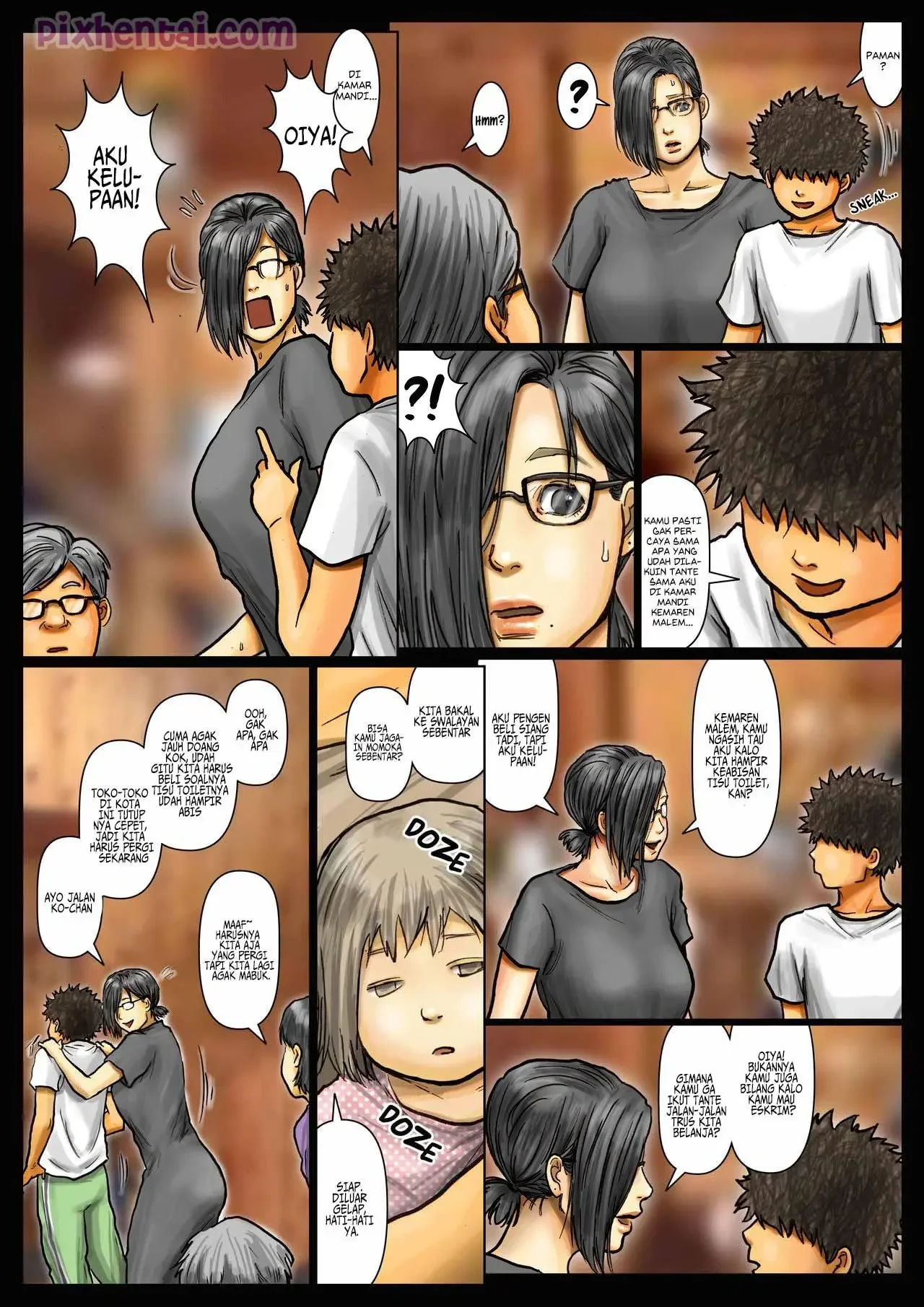Tante Bohay Terpaksa Ngeseks dengan Keponakan yang Sangean - Halaman 37