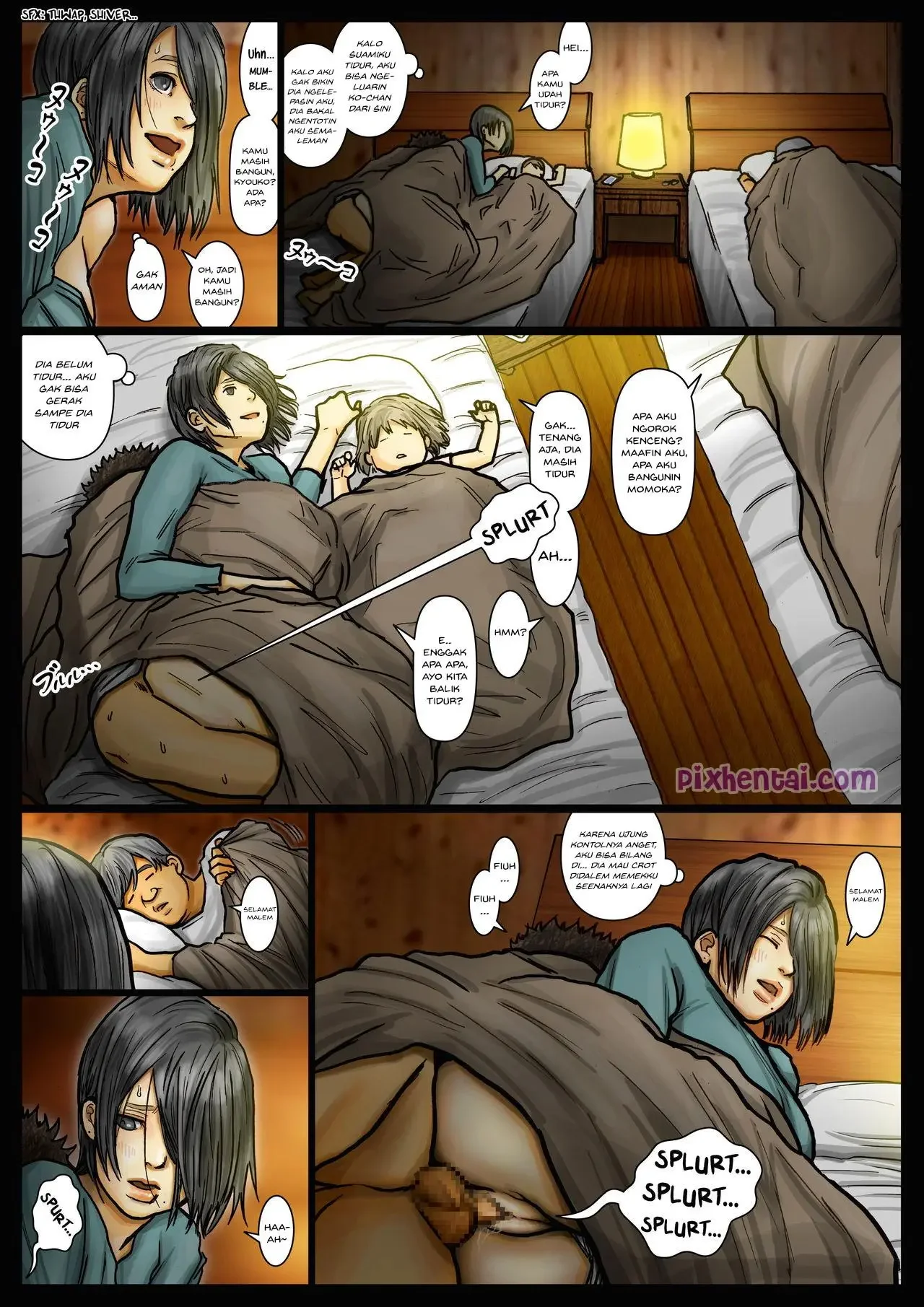 Tante Bohay Terpaksa Ngeseks dengan Keponakan yang Sangean - Halaman 82