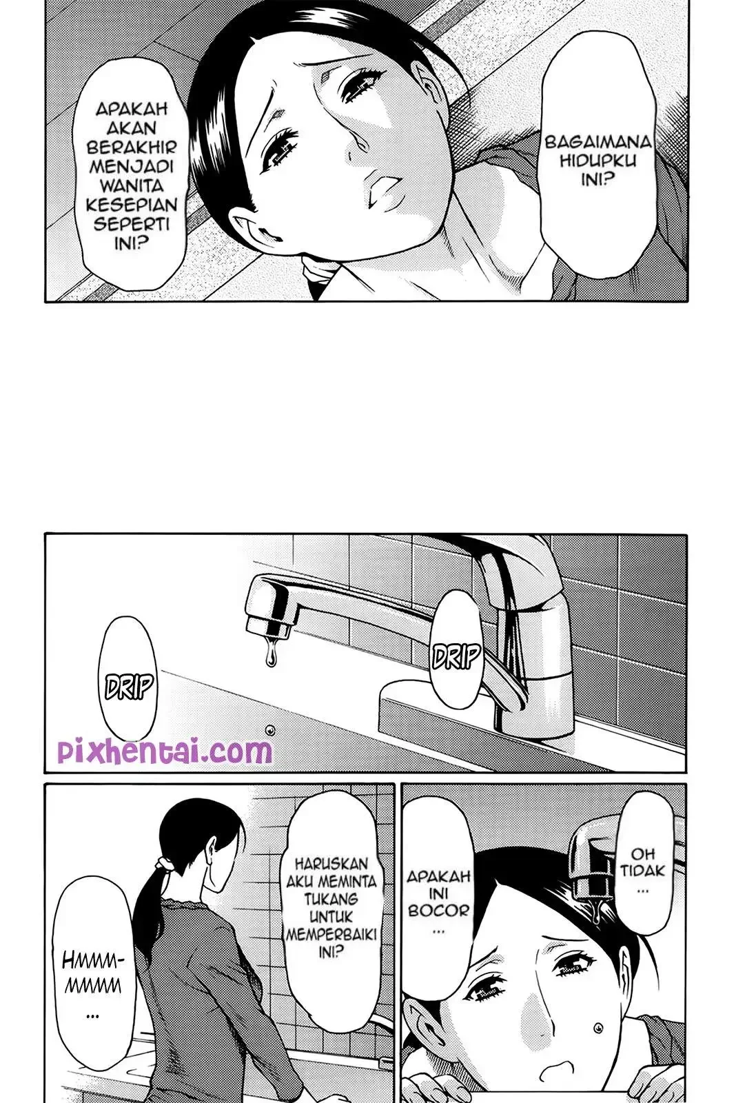 Tante Kesepian minta diewe Landlord - Halaman 11