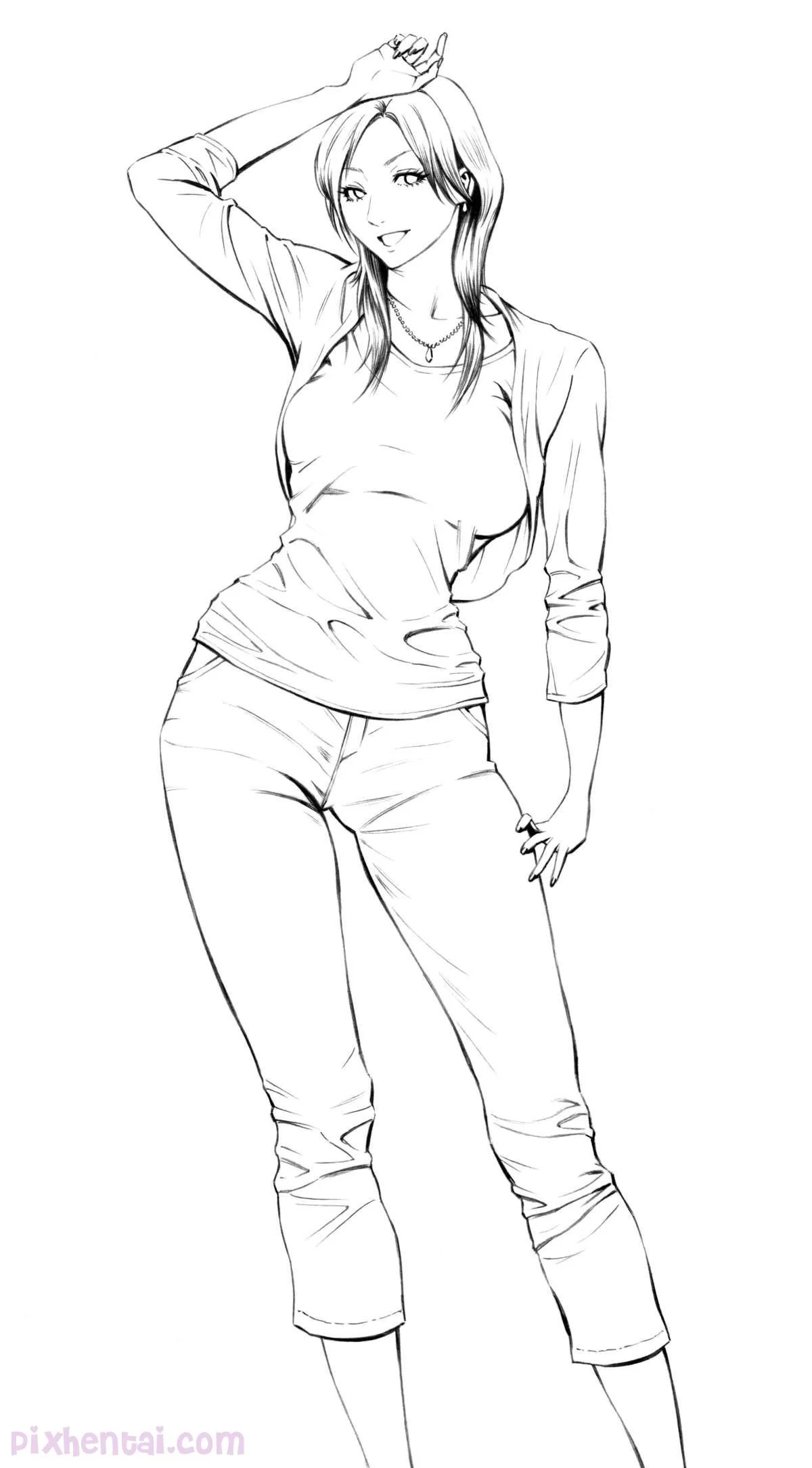 Tante Mulus dan Sexy yang ingin Kuhamili - Halaman 41