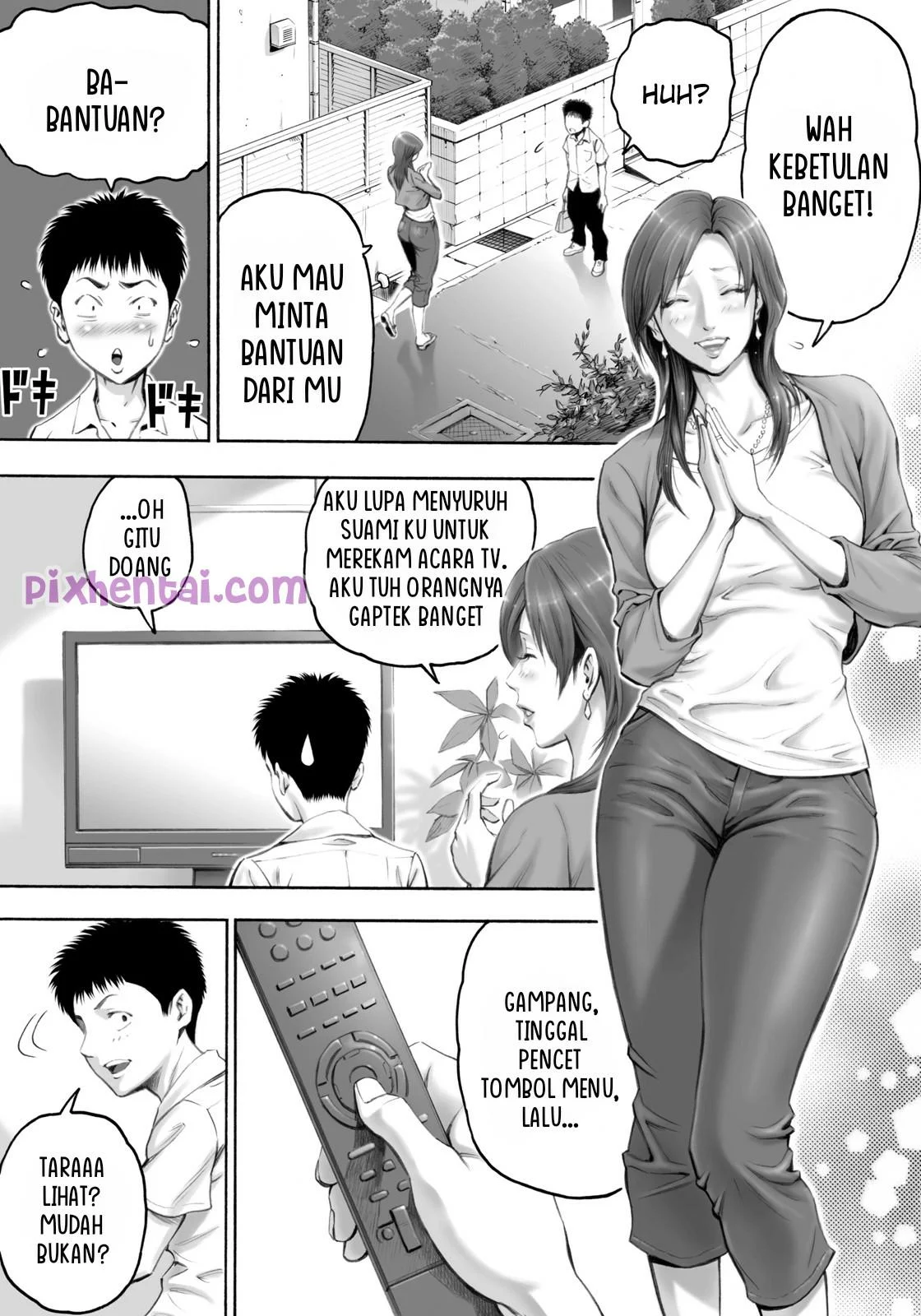 Tante Mulus dan Sexy yang ingin Kuhamili - Halaman 6