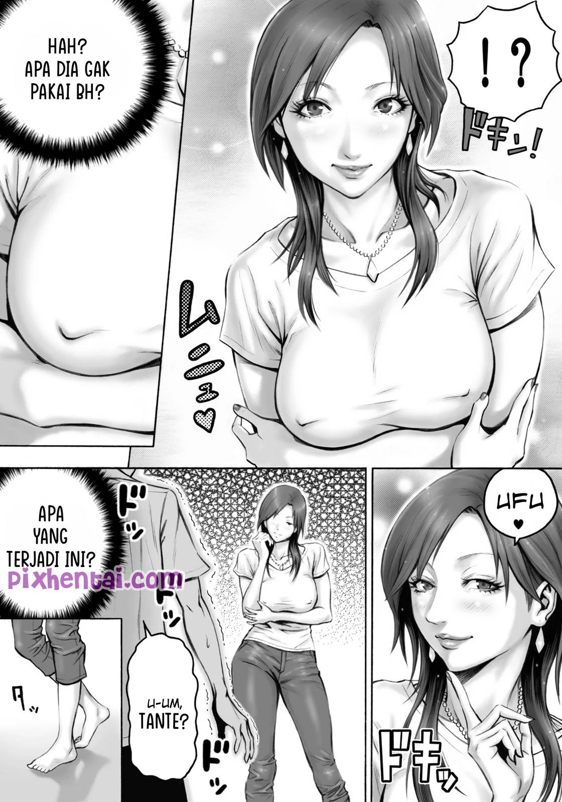 Tante Mulus dan Sexy yang ingin Kuhamili - Halaman 7