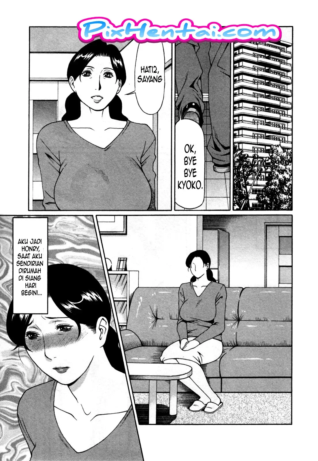 Tante Semok digangbang Tiga Cowok - Halaman 9