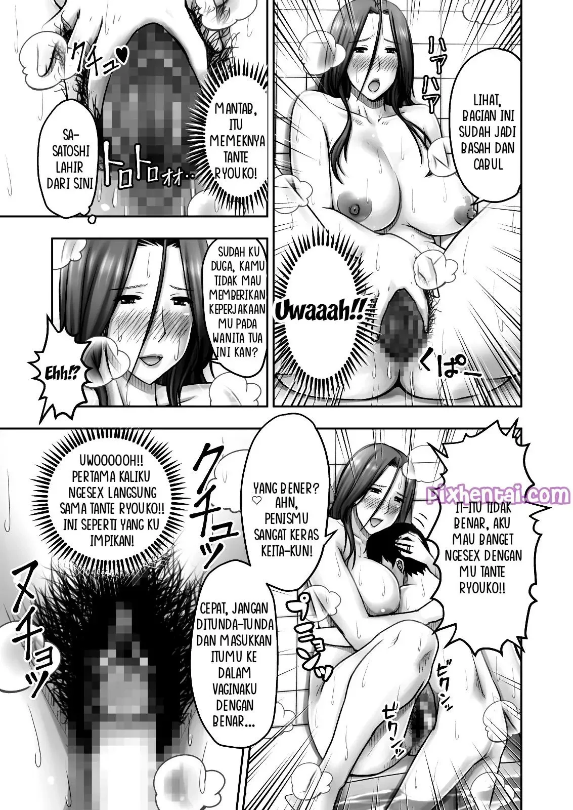 Tergoda Melihat Mamanya Teman yang sedang Tidur - Halaman 25