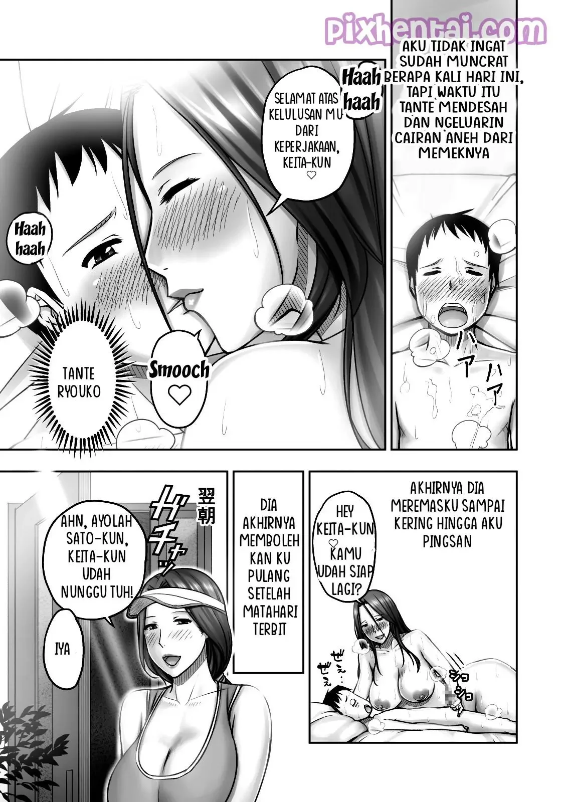 Tergoda Melihat Mamanya Teman yang sedang Tidur - Halaman 39