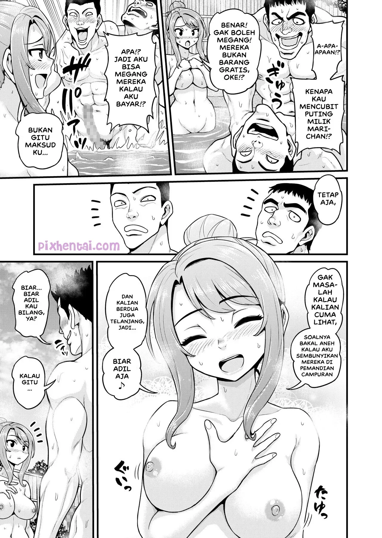 That Time I Smashed My Gamer Girl Friend on A Hot Spring Trip NTR version - Halaman 13