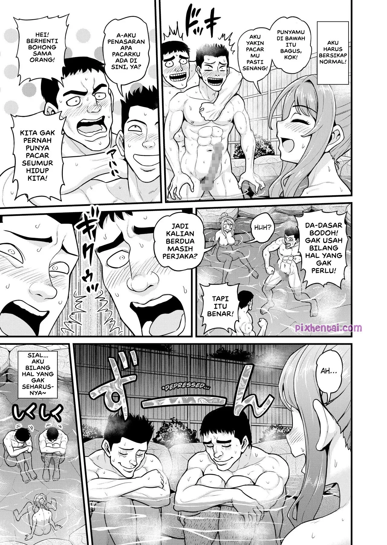 That Time I Smashed My Gamer Girl Friend on A Hot Spring Trip NTR version - Halaman 15