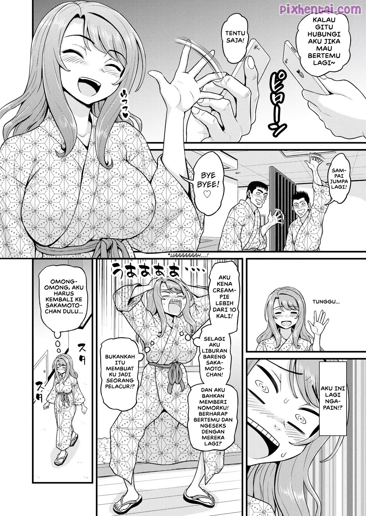 That Time I Smashed My Gamer Girl Friend on A Hot Spring Trip NTR version - Halaman 58