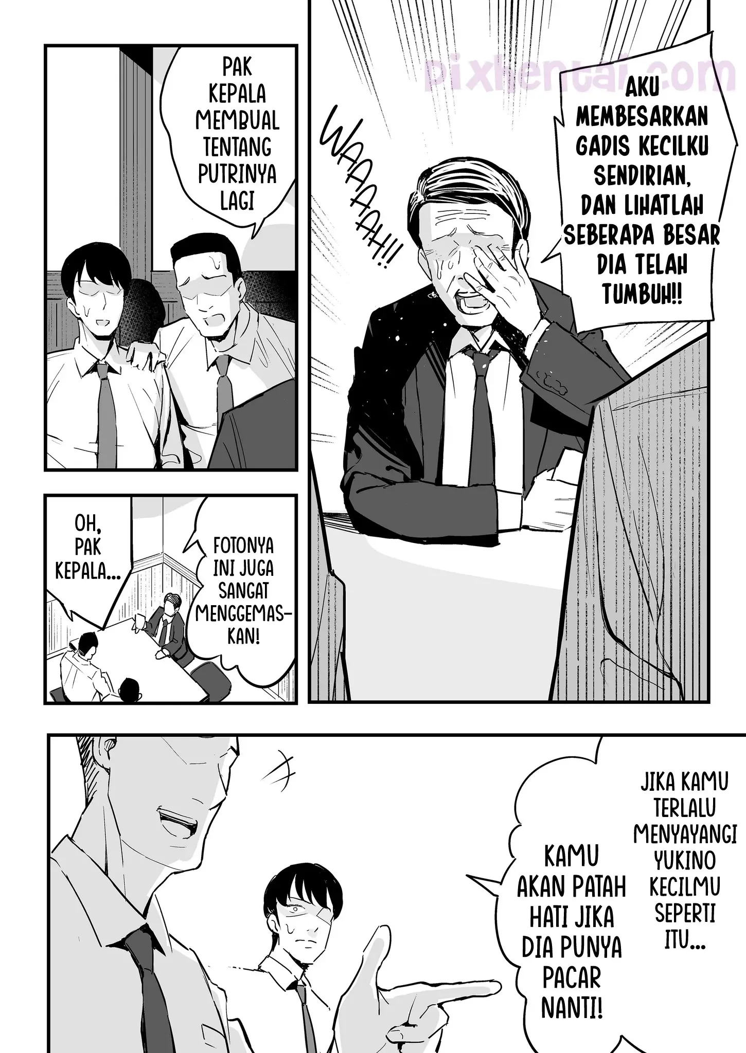 The Chief’s Daughter : Ngesex dengan Putrinya Bosku secara diam-diam - Halaman 2