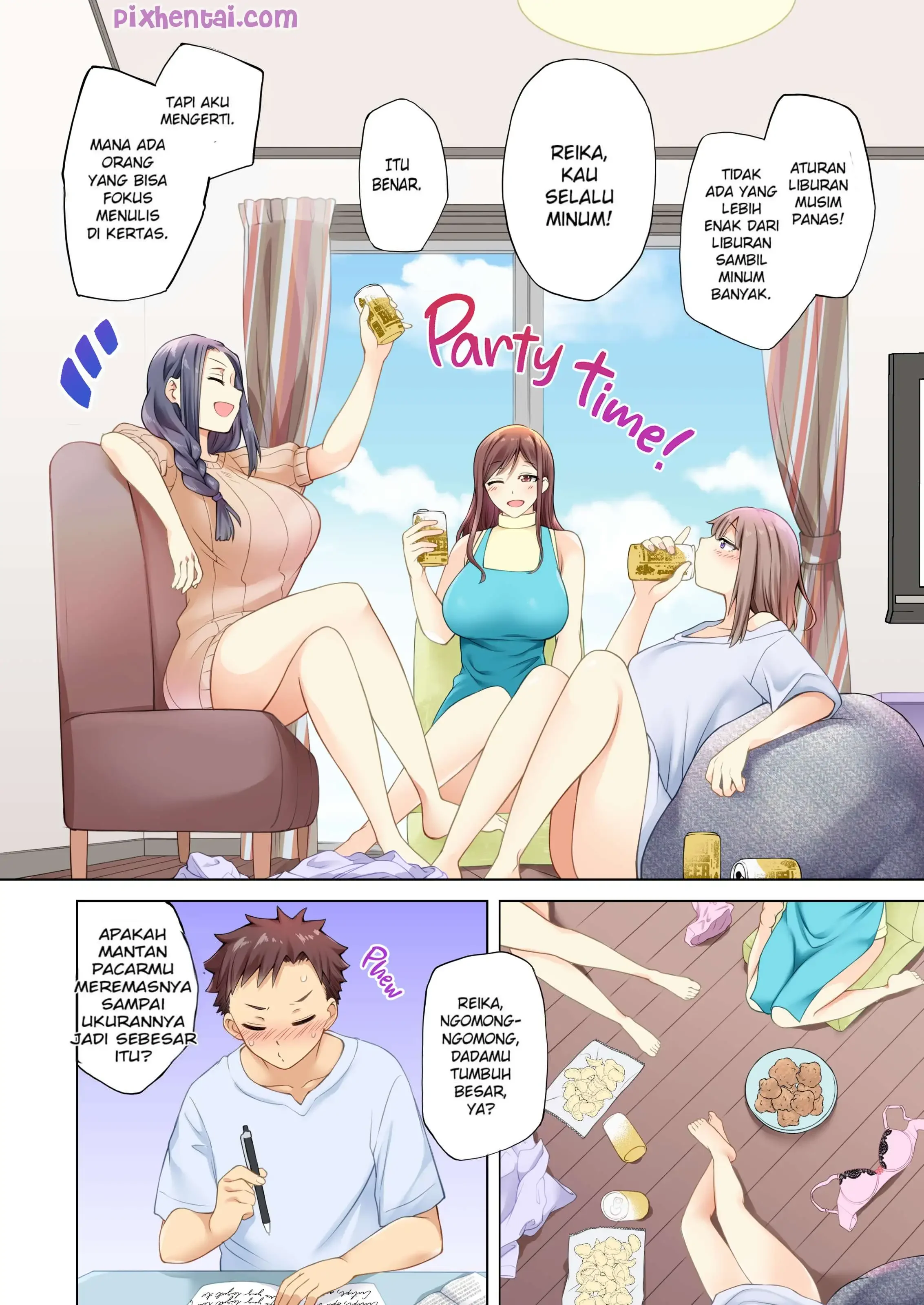 The Girls Next Door Are Insatiable! - Halaman 2