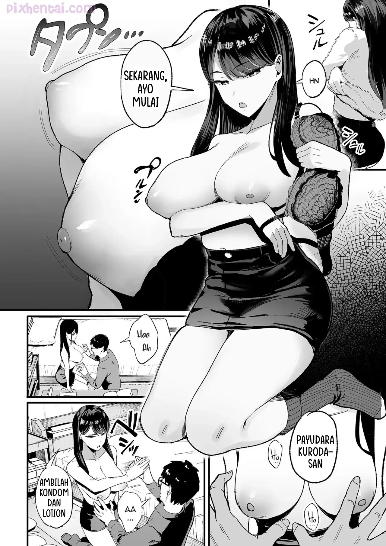 The Gyaru I Hang Out with Lets Me Use Her Pussy 2 - Halaman 7