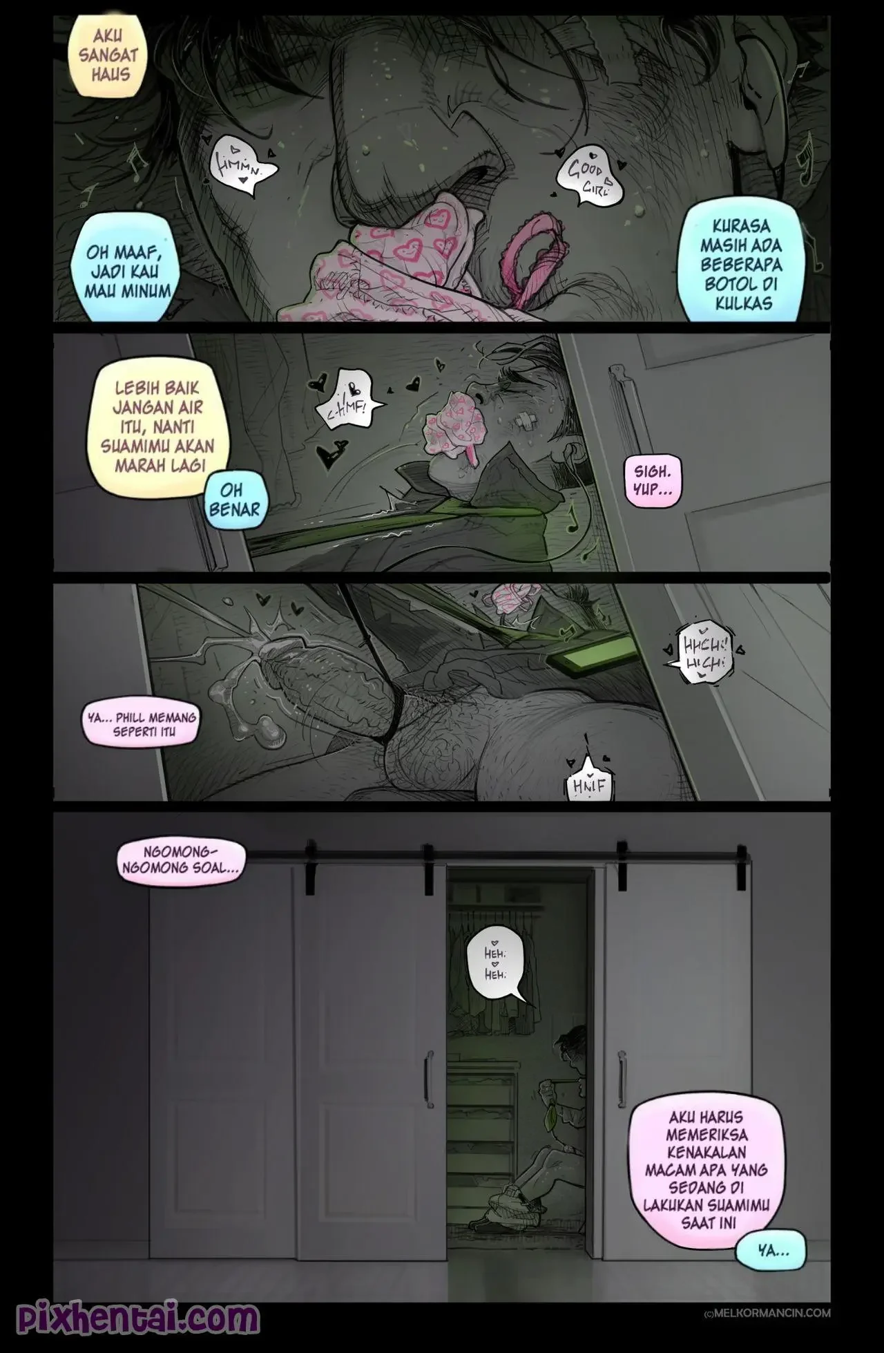 The Naughty in-Law 4 : Istri Pesta Sex dengan Mertua - Halaman 39