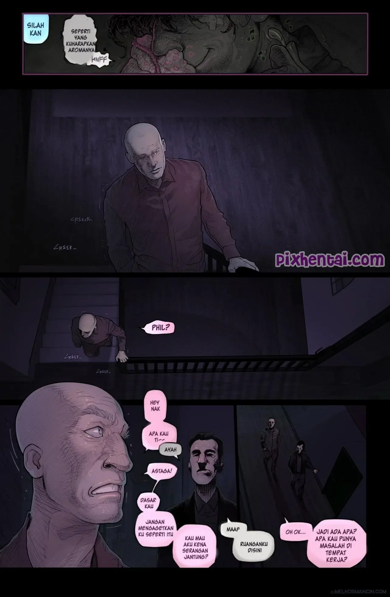 The Naughty in-Law 4 : Istri Pesta Sex dengan Mertua - Halaman 40