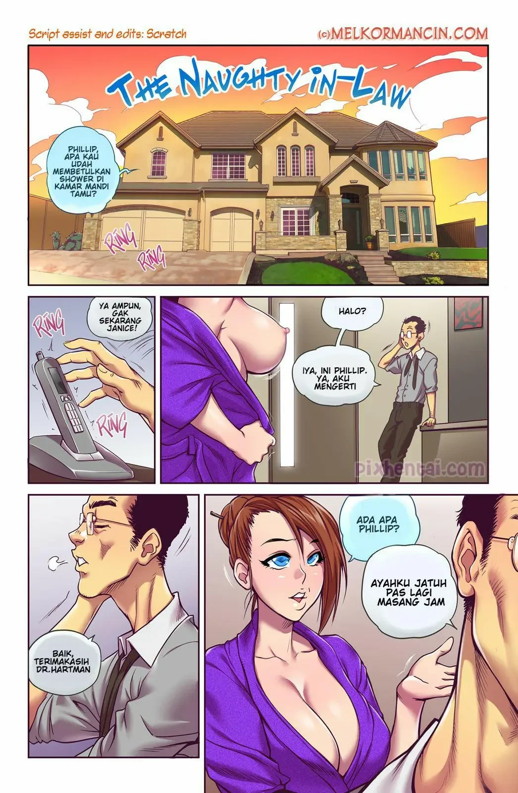 The Naughty in-Law : Menantu dan Mertua - Halaman 1