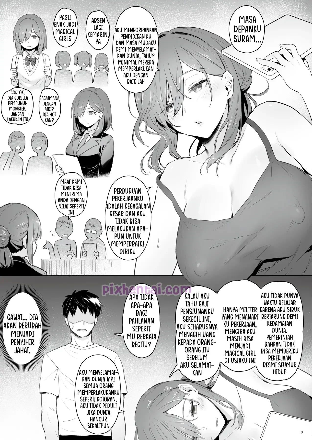 The NEET Life of a Former Magical Girl - Halaman 8