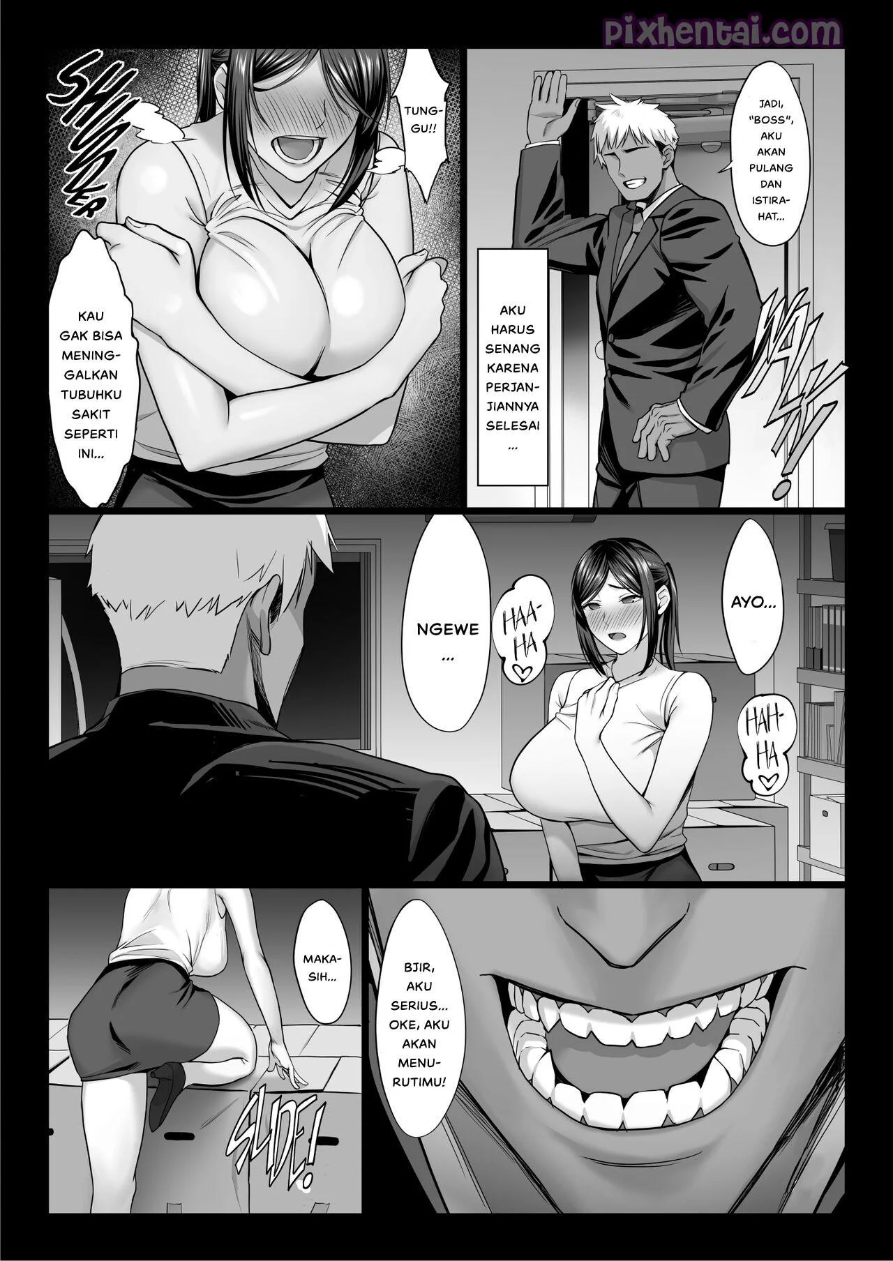 The Newlywed Boss was Dominated By the Subordinate’s Dick - Halaman 30