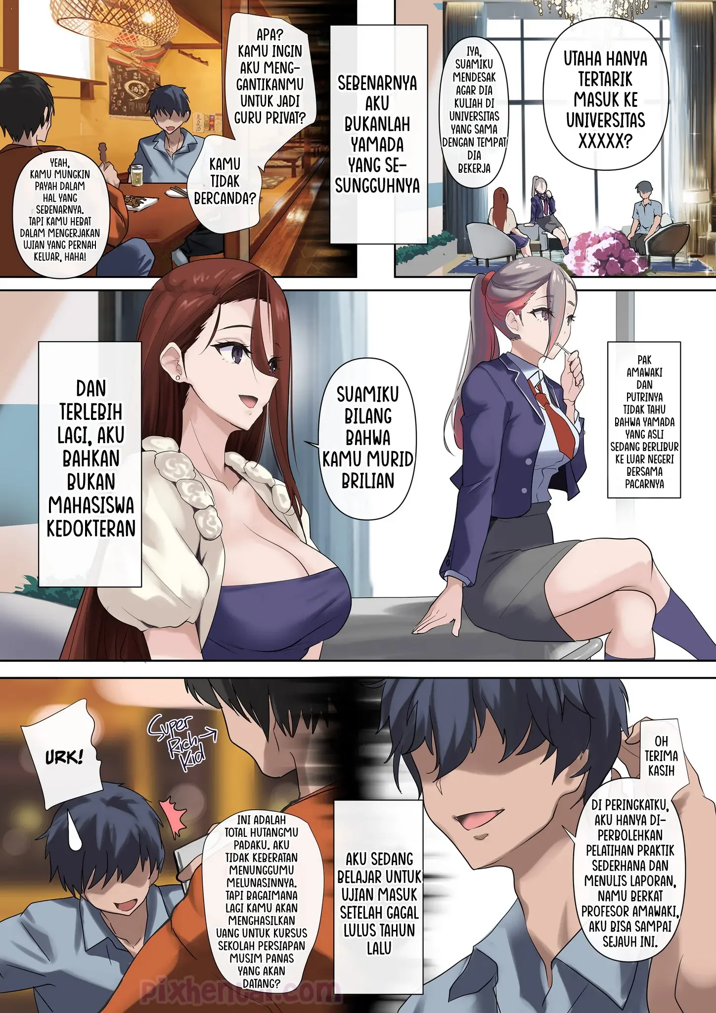 The Virgin Tutor and the Wealthy Whore - Halaman 30