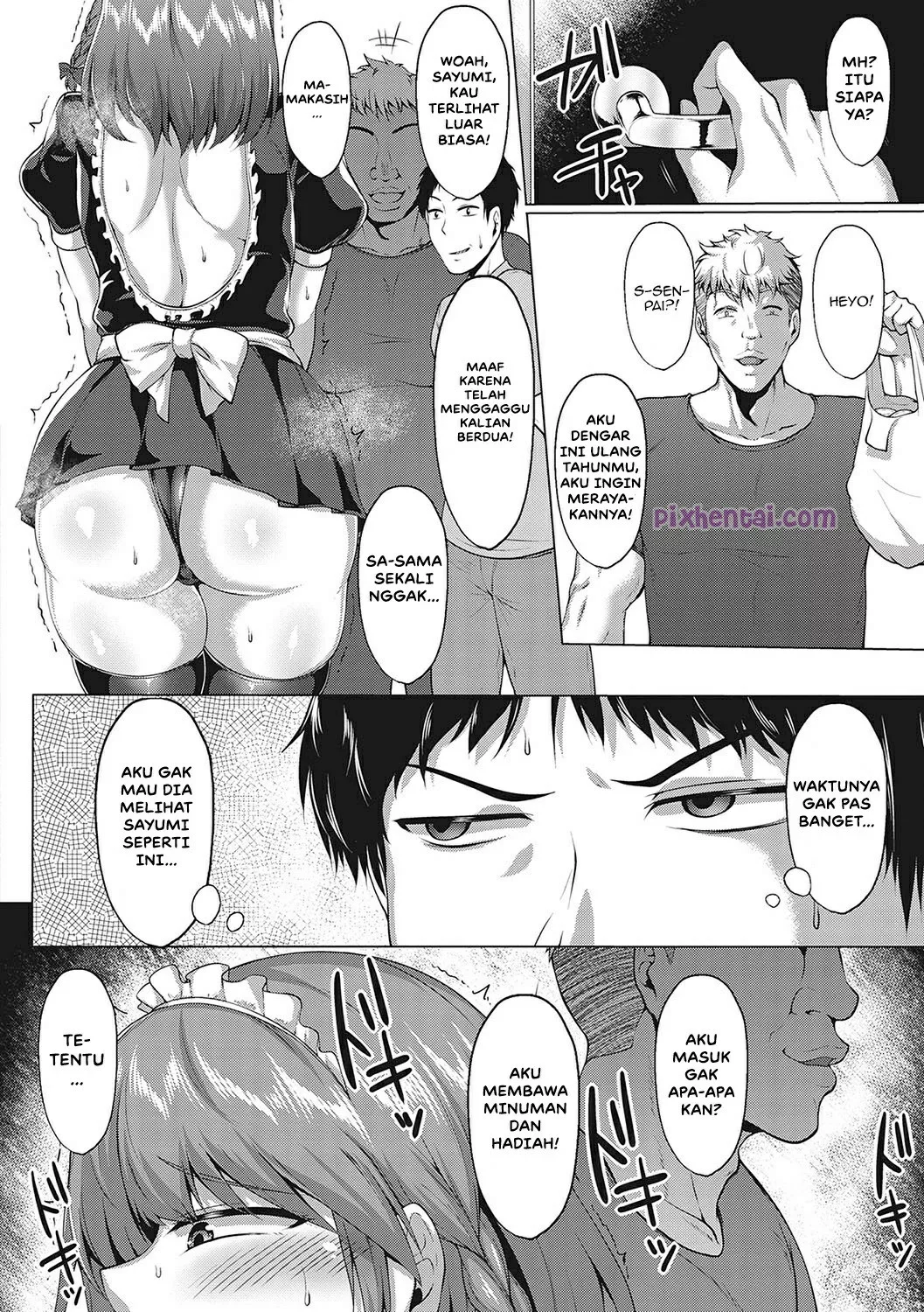 Thick Cock-Loving Girls : Gangguin Pasangan Bucin - Halaman 22