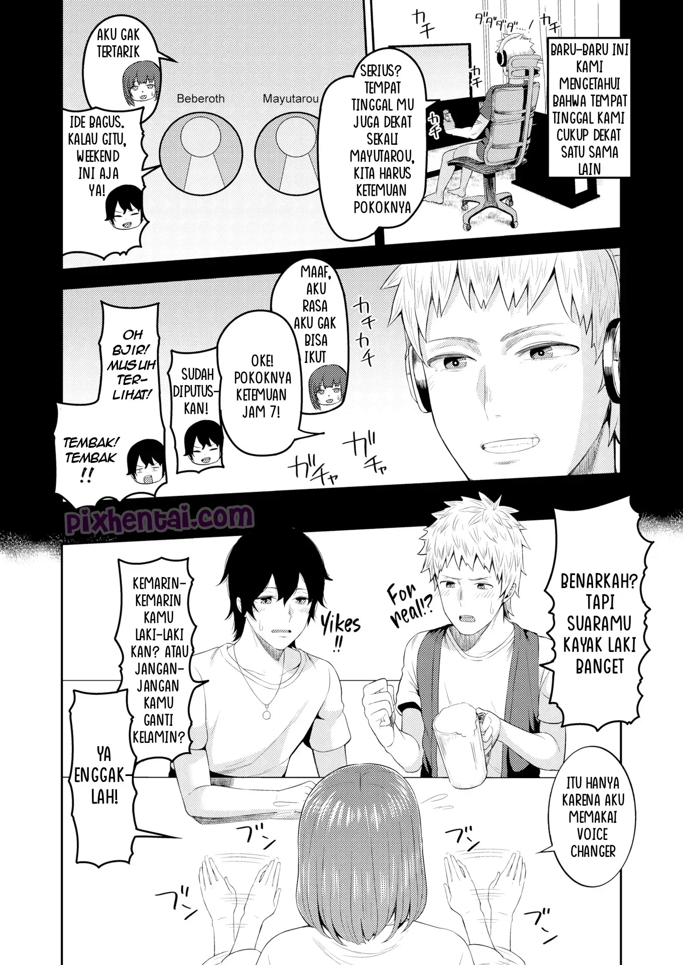 Ts Friend : Teman Mabar Game-ku ternyata Cewek Sexy - Halaman 3