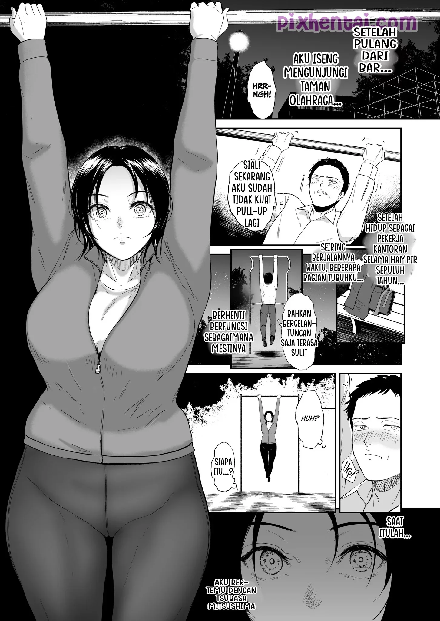 Undou Kouen no Mitsushima-san - Halaman 1