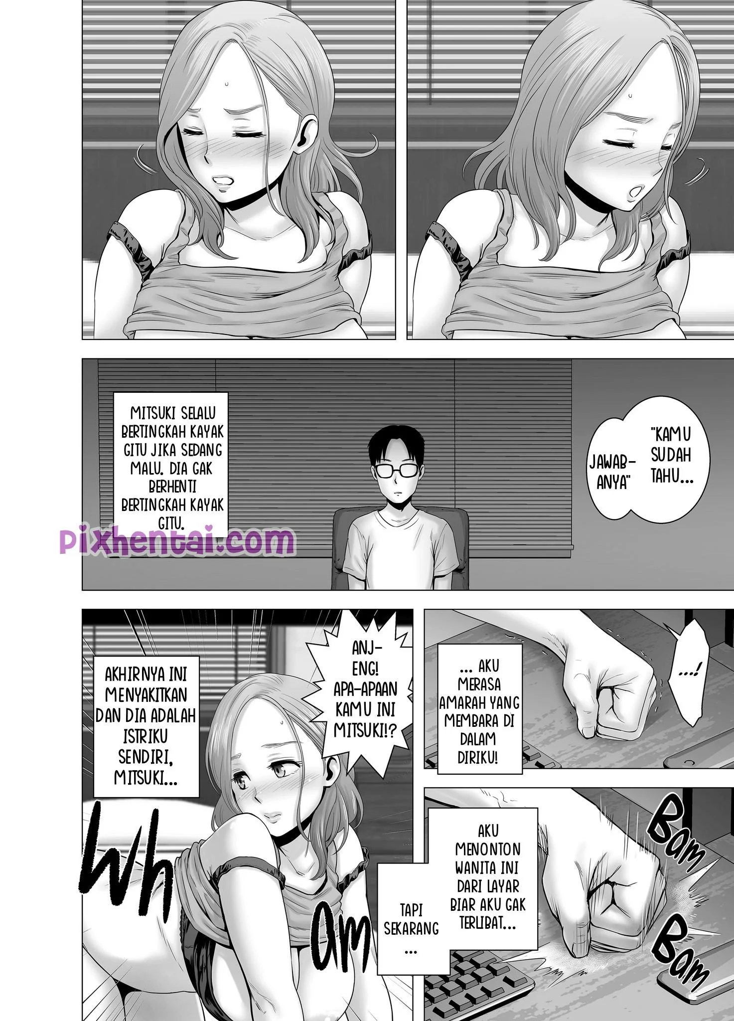 Untitled Document : Menonton Istri Dientot Pria Lain melalui CCTV - Halaman 27