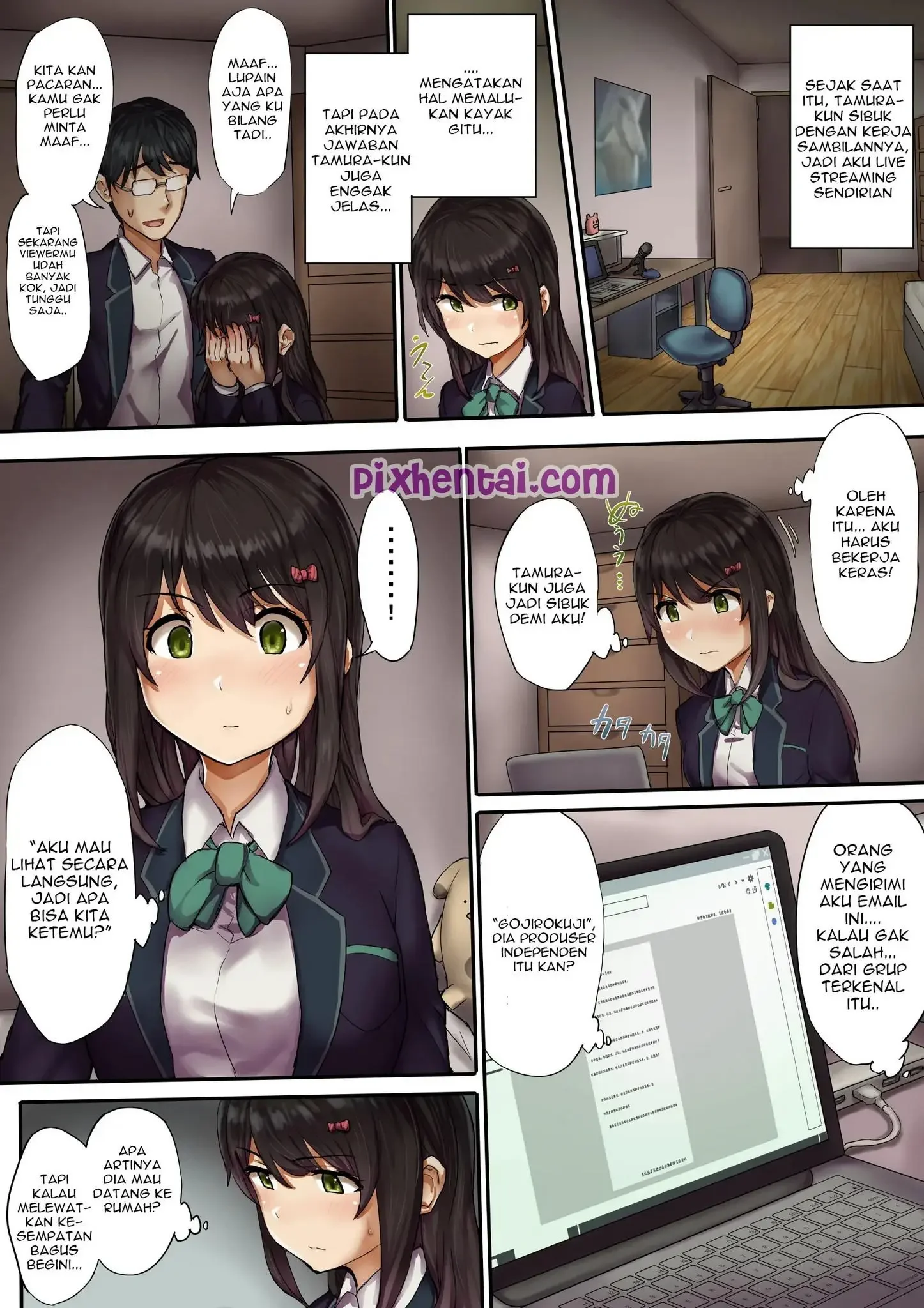 VTuber Sexy Dientot saat Live Streaming - Halaman 4