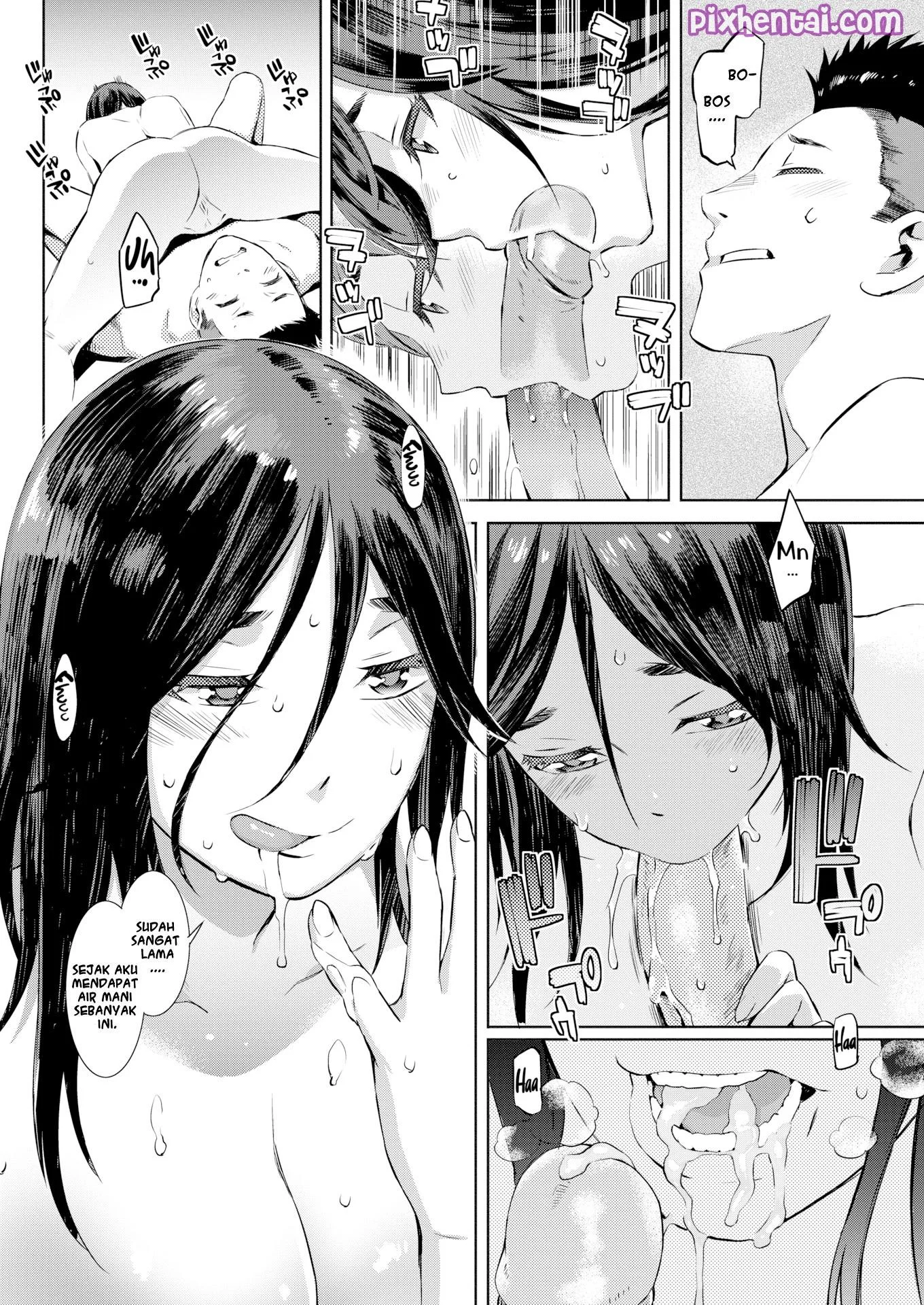 Working Overtime Together : Kerja Lembur bareng Bos Sexy - Halaman 14