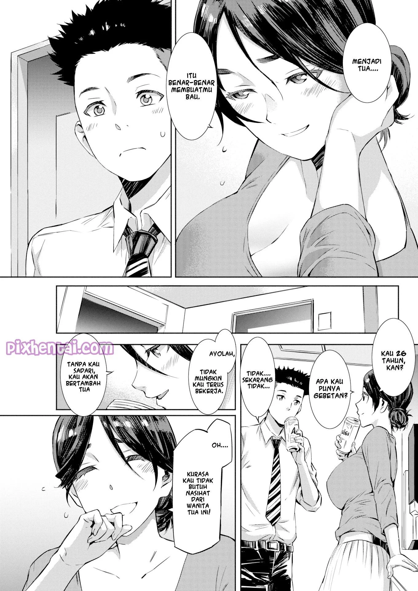 Working Overtime Together : Kerja Lembur bareng Bos Sexy - Halaman 5