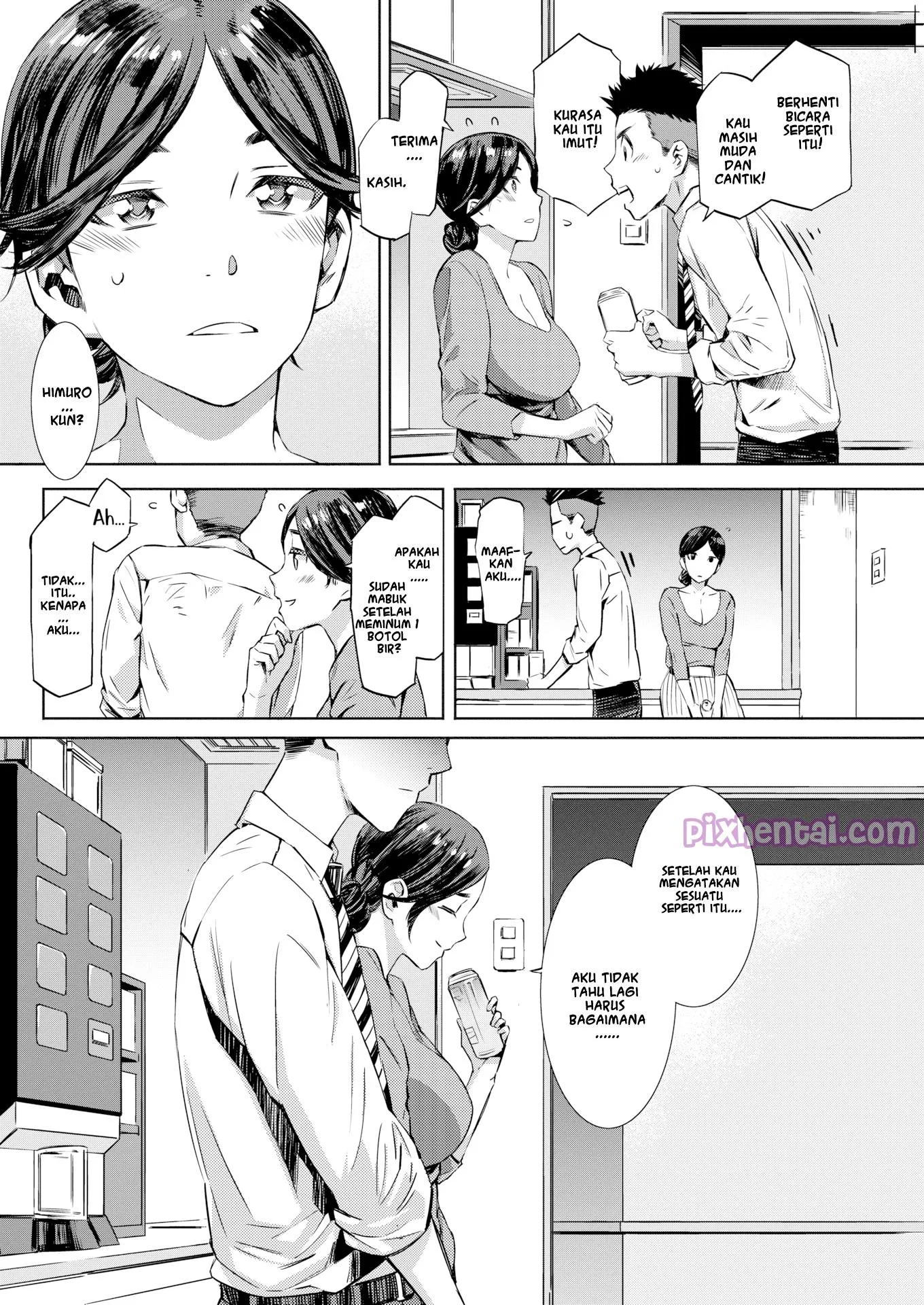 Working Overtime Together : Kerja Lembur bareng Bos Sexy - Halaman 6