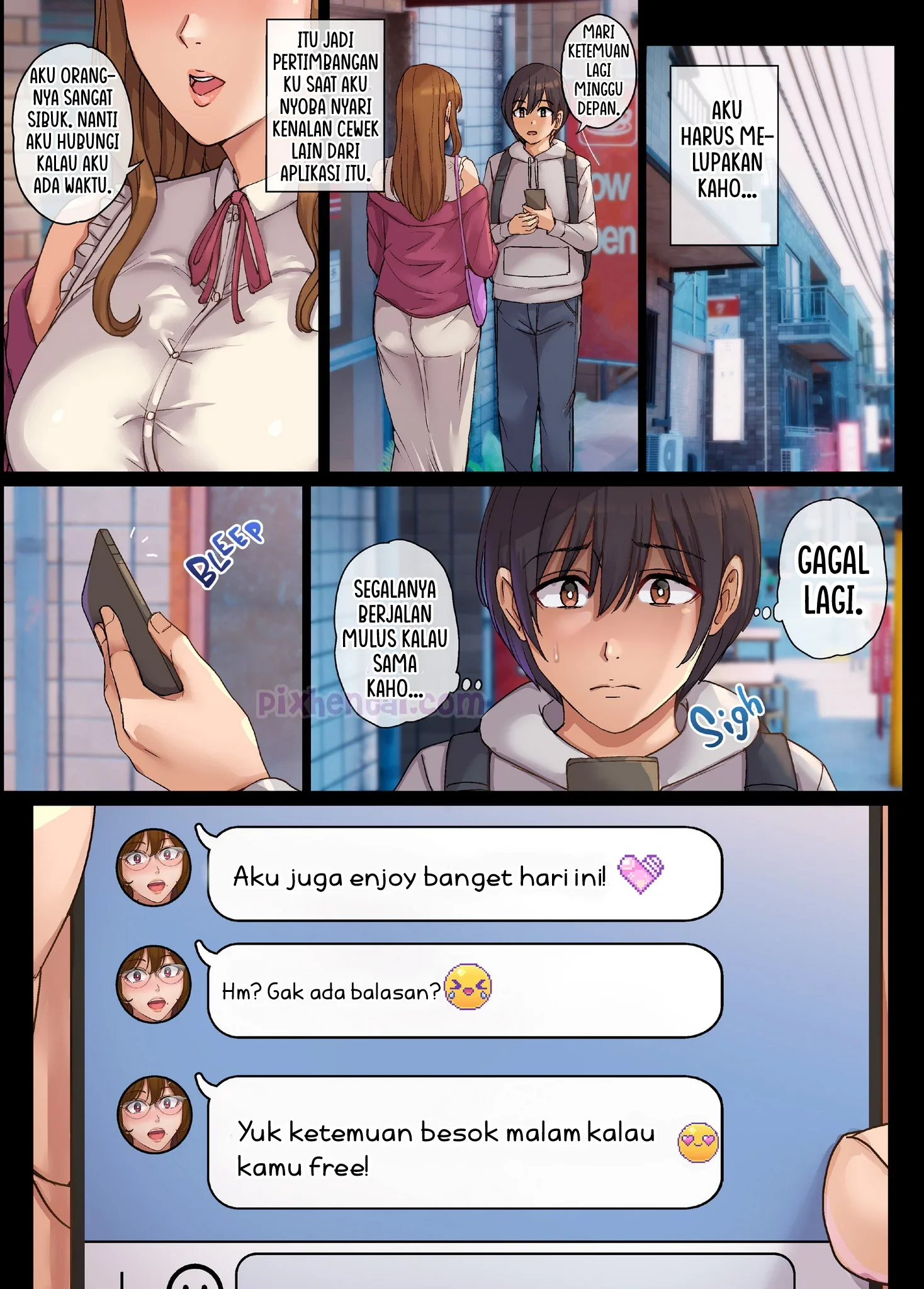 Yarimoku Hitozuma to Matching shite Sokuhame SEX - Halaman 24