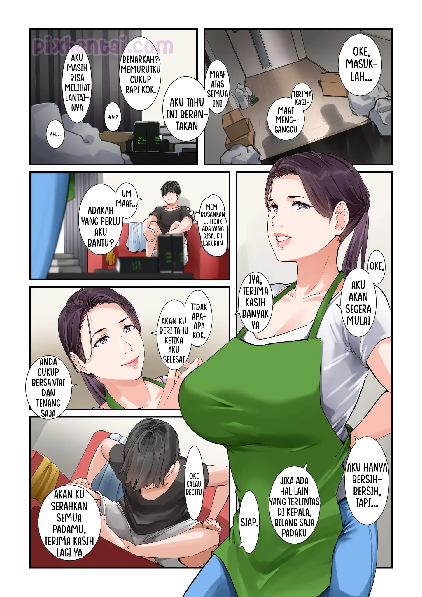 Yurie-san The Housekeeper Who Will Do Just About Anything - Halaman 3