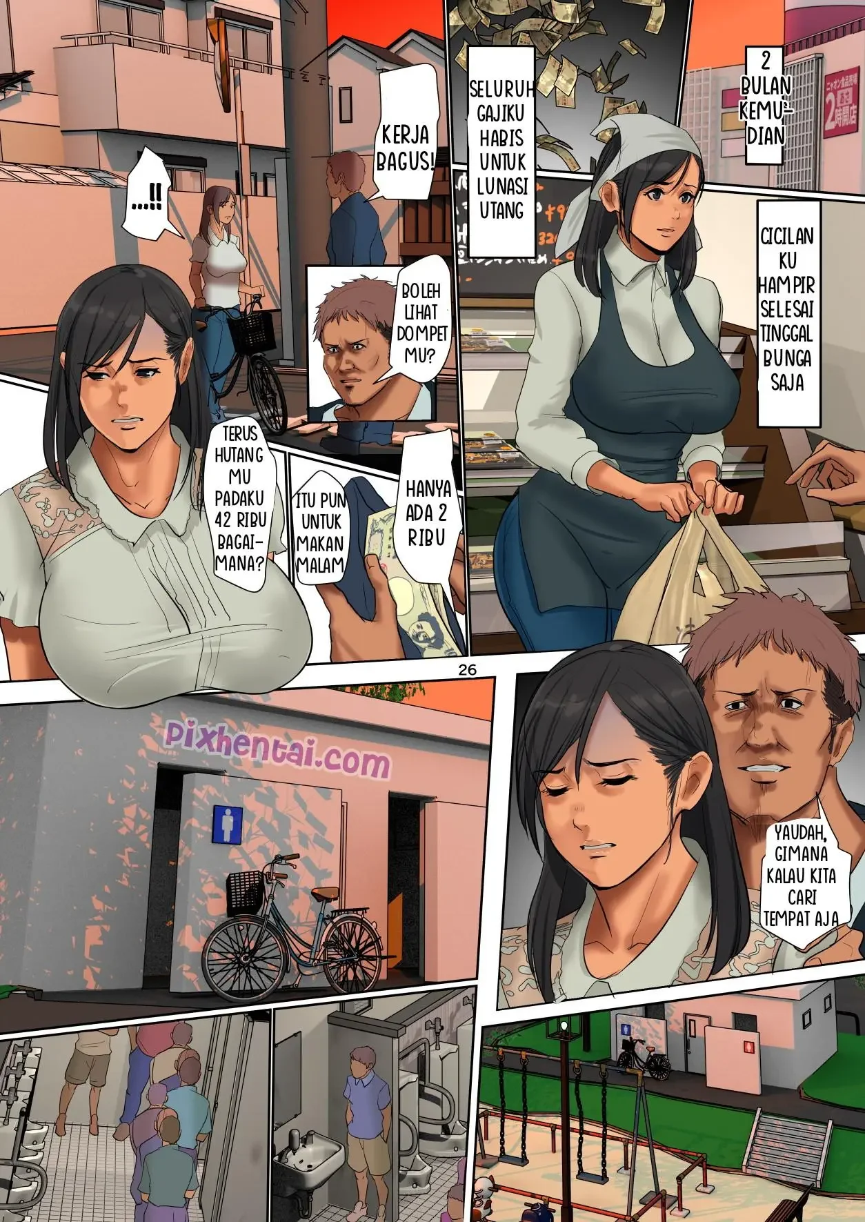 Yurikago Uri no Tsuma : Gara-gara Investasi, Aku Jual Diri - Halaman 24