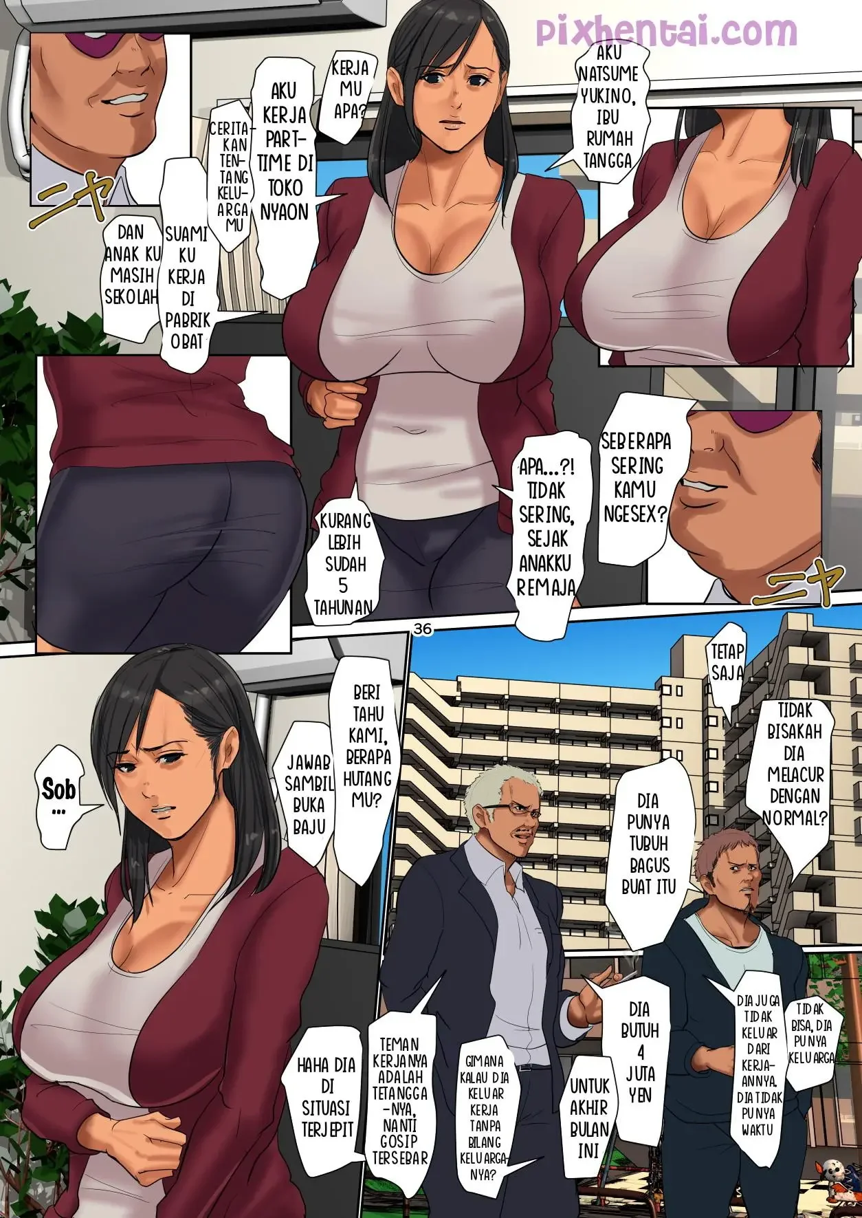 Yurikago Uri no Tsuma : Gara-gara Investasi, Aku Jual Diri - Halaman 34