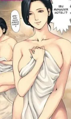 Mandi Bareng Ibu Manager Hotel Cantik - Cover